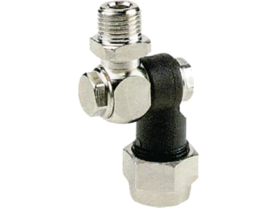 Agrotop Düsenhalter für 1 Düse, Eingang G 1/4" IG; Düsenanschluss G 3/8" AG, mit Drehgelenk, Messing; Kunststoff, 12665 Agrotop Düsenhalter für 1 Düse, Eingang G 1/4" IG; Düsenanschluss G 3/8" AG, mit Drehgelenk, Messing; Kunststoff, 12665