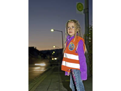 Rolly Toys® Kinder Warnweste "RollySafety Vest", Einheitsgröße, für Mädchen und Jungen, 55 869 8