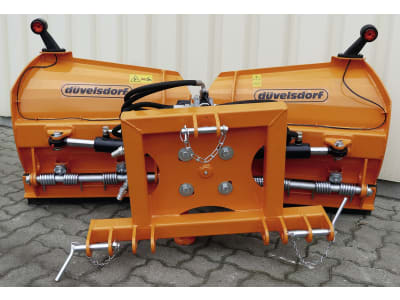 Düvelsdorf Schneepflug "Kommunal", Dreipunktanbau Kat. 0; Dreipunktanbau Kat. 1 Düvelsdorf Schneepflug "Kommunal", Dreipunktanbau Kat. 0; Dreipunktanbau Kat. 1