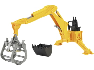 Bruder® Modell "Heckbagger" mit Greifer 1:16, 02338 Bruder® Modell "Heckbagger" mit Greifer 1:16, 02338