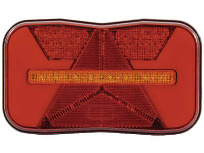 LED-Schlussleuchte "Rio II" quadratisch, 12 V LED-Schlussleuchte "Rio II" quadratisch, 12 V