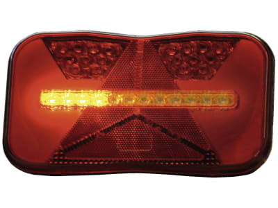LED-Schlussleuchte "Rio II" quadratisch, 12 V LED-Schlussleuchte "Rio II" quadratisch, 12 V