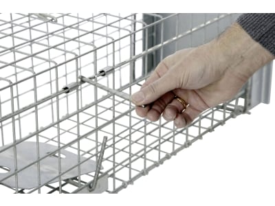 Cit Kastenfalle "Alive Predator Super" 105 x 26 x 26 cm, für Füchse, streunende Katzen, Waschbären, Marder und andere Tiere, 299469