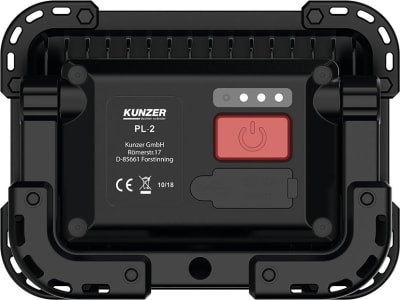 KUNZER Akku-LED-Arbeitsscheinwerfer 400 lm; 800 lm, Li-Ion-Akku 3,6 V/5 Ah, PL-2 KUNZER Akku-LED-Arbeitsscheinwerfer 400 lm; 800 lm, Li-Ion-Akku 3,6 V/5 Ah, PL-2