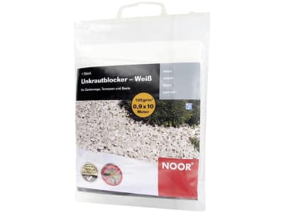 NOOR Unkrautblocker Bodengewebe 0,9 x 10 m 105 g/m² NOOR Unkrautblocker Bodengewebe 0,9 x 10 m 105 g/m²
