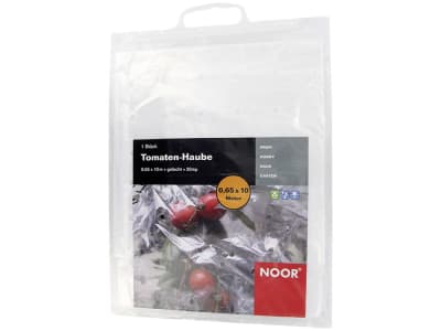 NOOR Tomatenhaube für 10 Tomaten gelocht 0,65 x 10 m NOOR Tomatenhaube für 10 Tomaten gelocht 0,65 x 10 m