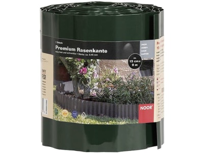 NOOR Rasenkante Premium  grün 9 x 0,15 m 