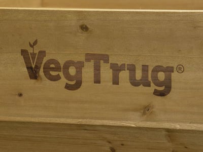 VegTrug Hochbeet Typ Klassik 103 x 76 x 80 cm natur  Füllmenge 210 l