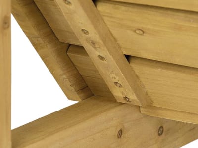 VegTrug Hochbeet Typ Klassik 103 x 76 x 80 cm natur  Füllmenge 210 l