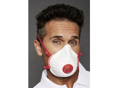 Ekastu Halbmaske "M@ndil SL FFP3/V D", filtrierend, mit Ausatemventil, Einwegmaske, 414 218 Ekastu Halbmaske "M@ndil SL FFP3/V D", filtrierend, mit Ausatemventil, Einwegmaske, 414 218