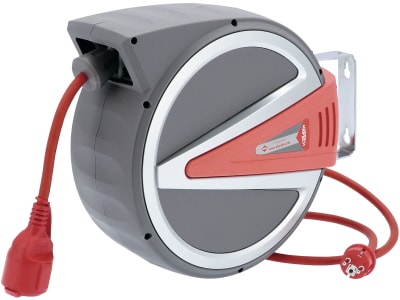 Airpress Kabelaufroller 15 m, 230 V, selbstaufrollend, Wand- und Deckenmontage Airpress Kabelaufroller 15 m, 230 V, selbstaufrollend, Wand- und Deckenmontage