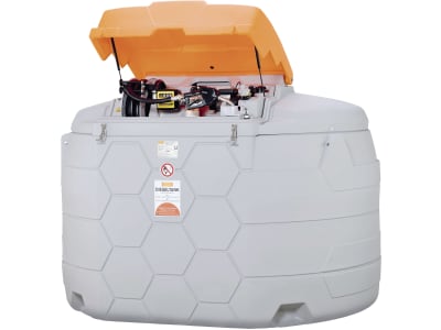 Cemo Tankanlage "Cube-Tank Outdoor Premium" für Diesel, stationär, Elektropumpe 230 V, 11079