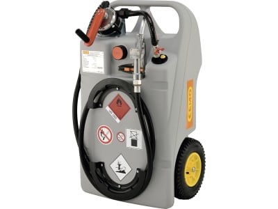 Cemo Dieseltrolley 100 l, Kurbelpumpe, Zapfventil, 11101