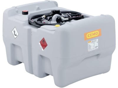 Cemo Tankanlage "DT Mobil Easy" 440 l für Diesel, mit Elektropumpe, Automatik-Zapfpistole, ohne Klappdeckel, 10985