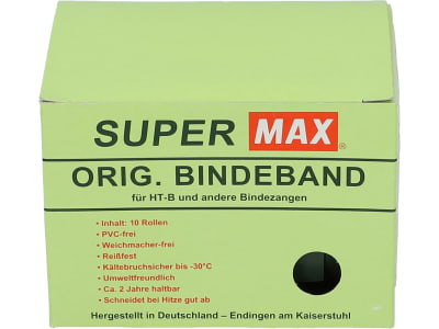 MAX® Bindeband Super Max  grün 10 Rollen 
