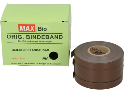 MAX® BIO-Bindeband kompostierbar  braun 10 Rollen 