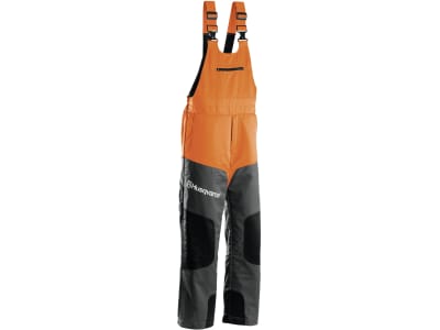 Husqvarna® Schnittschutz-Latzhose "Classic 20 A" Gr. 62, warnorange; anthrazit; schwarz, 5963048-62