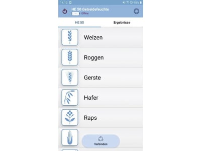Pfeuffer Feuchtemessgerät "HE 50 BT" Bluetooth®, 1150 0012 
