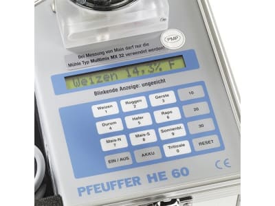 Pfeuffer Feuchtemessgerät "HE 60", 1160 0019 Pfeuffer Feuchtemessgerät "HE 60", 1160 0019