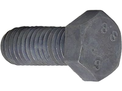 Pöttinger Sechskantschraube DIN 933; ISO 4017 M 10 x 45 - 8.8, Gewinde bis Kopf, 103.068