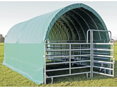 Growi® Weidezelt für Pferde B x H x T: 3,6 x 3,25 x 3,6 m ohne Panels, 990007