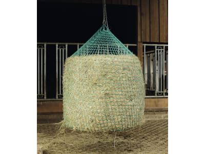 KERBL Heunetz 160 x 125 cm für Rundballen zum Aufhängen, Maschenweite 45 x 45 mm, 321605