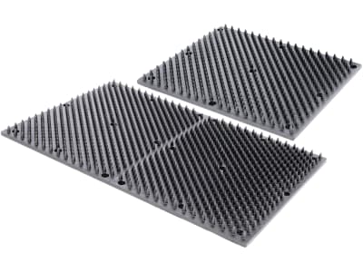 KERBL Kratzmatte zur Wandmontage; Säulen; Pfähle; Eckmontage KERBL Kratzmatte zur Wandmontage; Säulen; Pfähle; Eckmontage