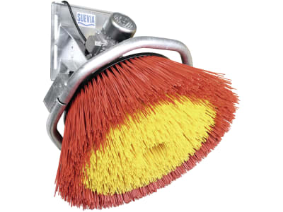 Suevia Kuhbürste "Easycleaner" 830 x 960 x 780 mm, Borstenbesatz hochfester Spezial-Kunststoff, rot/gelb, für Kühe, 130.5011 Suevia Kuhbürste "Easycleaner" 830 x 960 x 780 mm, Borstenbesatz hochfester Spezial-Kunststoff, rot/gelb, für Kühe, 130.5011