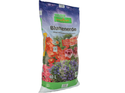 gartenkraft® Blumenerde torfreduziert 40 l Sack gartenkraft® Blumenerde torfreduziert 40 l Sack