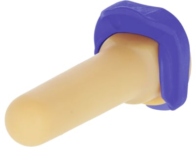 KERBL Ersatzventil "FixClip" mit 100 mm Naturkautschuk-Sauger, Fixclip-Ventil, für Tränkeeimer mit einer Öffnung von 36 – 38 mm