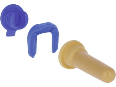 KERBL Ersatzventil "FixClip" mit 100 mm Naturkautschuk-Sauger, Fixclip-Ventil, für Tränkeeimer mit einer Öffnung von 36 – 38 mm