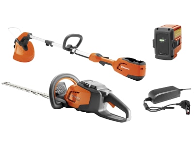 Husqvarna® Akkuset Trimmer 115iL + Heckenschere 115iHD45, mit Akku und Ladegerät, 9679572-01 Husqvarna® Akkuset Trimmer 115iL + Heckenschere 115iHD45, mit Akku und Ladegerät, 9679572-01