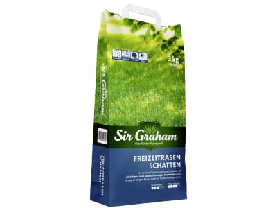 Sir Graham Freizeitrasen Schattenrasen  3 kg Sack 100 m²