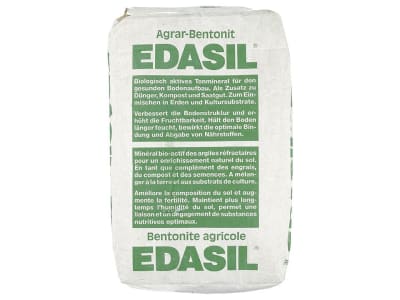 Oscorna® Edasil Agrarbetonit Bodenhilfsstoff für den gesunden Bodenaufbau, um zusätzlich zu Dünger und Kompost 25 kg Sack  