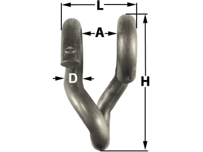 Industriehof® Schäkel gedreht, für Epoke, Rasant, Turner, 63-EPO-75 Industriehof® Schäkel gedreht, für Epoke, Rasant, Turner, 63-EPO-75
