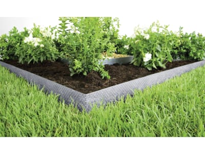 bellissa Rasenkantenband Noppenstruktur Stahlblech, verzinkt silver 500 x 14 cm bellissa Rasenkantenband Noppenstruktur Stahlblech, verzinkt silver 500 x 14 cm