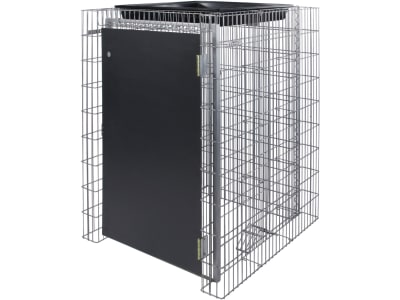 bellissa Gabionen Mülltonnenbox 240l 91,5 x 93 cm silber bellissa Gabionen Mülltonnenbox 240l 91,5 x 93 cm silber