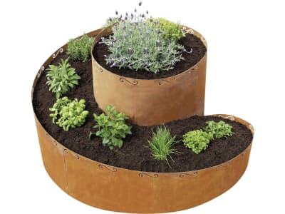 Bellissa Kräuterspirale Corten, 5-teiliger Bausatz Bellissa Kräuterspirale Corten, 5-teiliger Bausatz