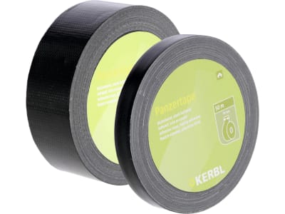 KERBL Panzerklebeband 50 m schwarz