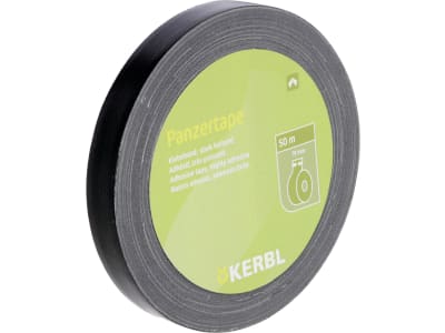 KERBL Panzerklebeband 19 mm x 50 m, schwarz, 291335