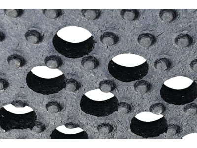 Kraiburg Ringloch-Gummimatte "Lomax" L x B x H: 175 x 110 x 2,4 cm Kraiburg Ringloch-Gummimatte "Lomax" L x B x H: 175 x 110 x 2,4 cm