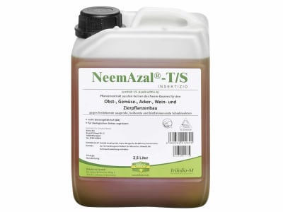 BIOFA NeemAzal-T/S 2,5 l Kanister Teilsystemisches Insektizid gegen Saugende, Beißende und blattminierende Insekten BIOFA NeemAzal-T/S 2,5 l Kanister Teilsystemisches Insektizid gegen Saugende, Beißende und blattminierende Insekten