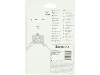 Gardena 2-Wege-Ventil   Absperrventil Wasser 00940-20