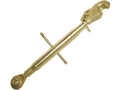 Oberlenker Kat. 2/20,25 mm, mit Fanghaken und Kugelgelenk, M 30 x 3,5, Hülse verzinkt, für John Deere Oberlenker Kat. 2/20,25 mm, mit Fanghaken und Kugelgelenk, M 30 x 3,5, Hülse verzinkt, für John Deere