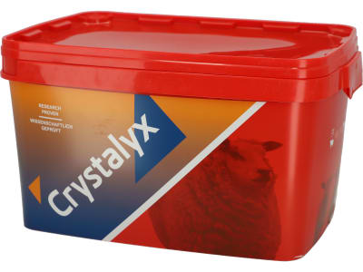 Crystalyx® Extra Energie energiereiche Leckmasse für Schafe, Ziegen und Gatterwild Leckmasse 22,5 kg Kübel
