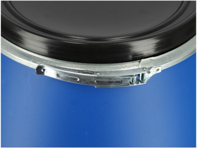  Maischefass rund ohne Griffe 120 l mit Deckel und Spannringverschluss