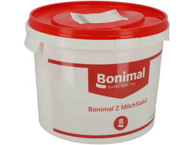 Bonimal VET MilchStabil Pulver zur Ansäuerung und Absenkung des pH-Werts in Vollmilch und Milchaustauscher und Verlängerung der Haltbarkeit, besonders bei ad libitum Tränke 5 kg Eimer