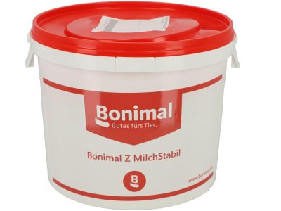 Bonimal VET MilchStabil Pulver zur Ansäuerung und Absenkung des pH-Werts in Vollmilch und Milchaustauscher und Verlängerung der Haltbarkeit, besonders bei ad libitum Tränke 5 kg Eimer