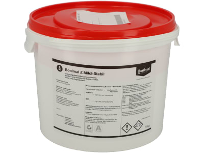 Bonimal VET MilchStabil Pulver zur Ansäuerung und Absenkung des pH-Werts in Vollmilch und Milchaustauscher und Verlängerung der Haltbarkeit, besonders bei ad libitum Tränke 5 kg Eimer