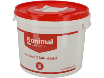 Bonimal VET MilchStabil Pulver zur Ansäuerung und Absenkung des pH-Werts in Vollmilch und Milchaustauscher und Verlängerung der Haltbarkeit, besonders bei ad libitum Tränke 5 kg Eimer
